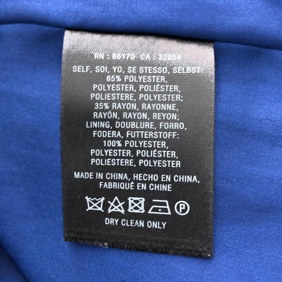 Anthro Moulinette Soeurs Blue Navy Bead Neck Dress - Picture 7 of 8